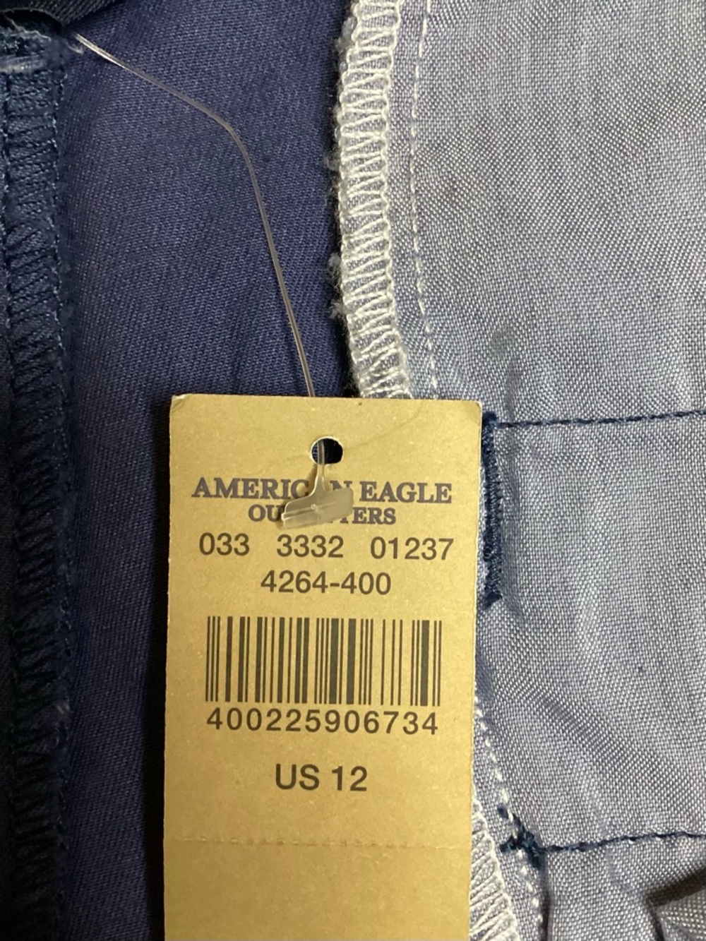 American Eagle Outfitters Navy Blue Chino Shorts 12 - Picture 13 of 14